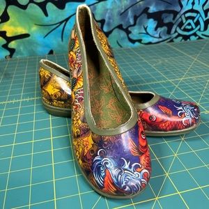 Ed Hardy rain slip ons!